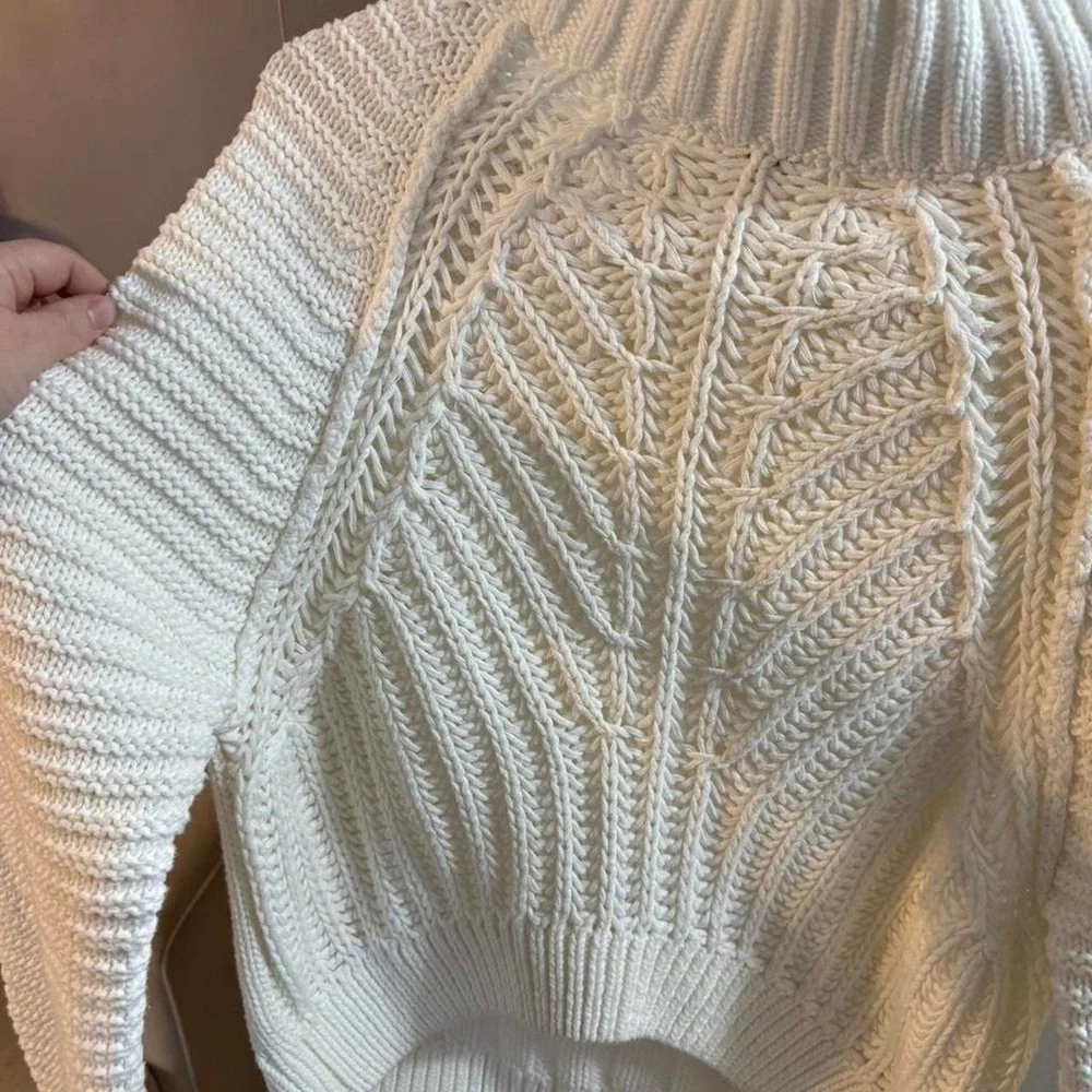 Free People Sweetheart Mock Neck Sweater Size XS